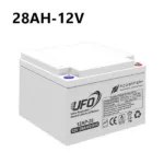 باتری ضد اشتعال 12 ولت 28 آمپر UFO