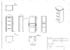 کابینت باتری چهارطبقه متوسط  C12 - تصویر 2