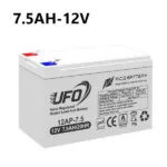 باتری ضد اشتعال 12 ولت 7.5 آمپر UFO